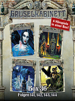 cover image of Gruselkabinett, Box 36